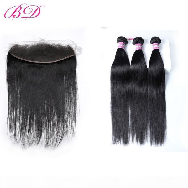 bd hair brazilian peruvian indian malaysian straight hair weave bundles lace frontal remy human hair 3 bundles with frontal sale, Black;brown
bd hair brazilian peruvian indian malaysian straight hair weave bundles lace frontal remy human hair 3 bundles with frontal sale, Black;brown