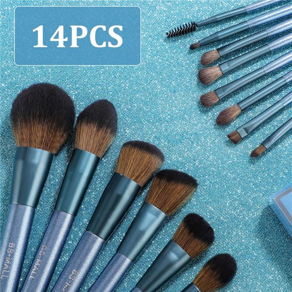 bs-mall makeup brush set 14 pieces of advanced synthetic professional makeup brush foundation powder mixed concealer eye shadow dark star bl
bs-mall makeup brush set 14 pieces of advanced synthetic professional makeup brush foundation powder mixed concealer eye shadow dark star bl
