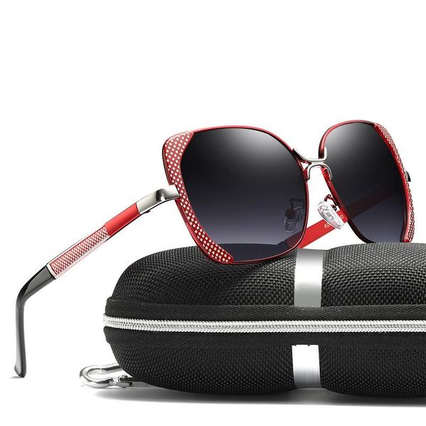sunglasses fashion women's uv400 polarized coating women driving mirrors oculos eyewear sun glasses for sunwear, White;black
sunglasses fashion women's uv400 polarized coating women driving mirrors oculos eyewear sun glasses for sunwear, White;black