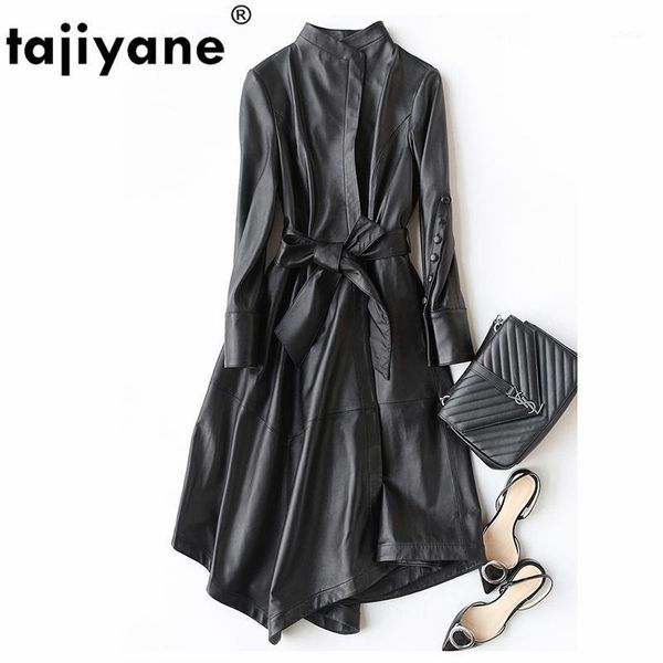 women's leather & faux tajiyane 100% genuine jacket women winter jackets 2021 korean natural sheepskin coat female real windbreaker lw1, Black
women's leather & faux tajiyane 100% genuine jacket women winter jackets 2021 korean natural sheepskin coat female real windbreaker lw1, Black