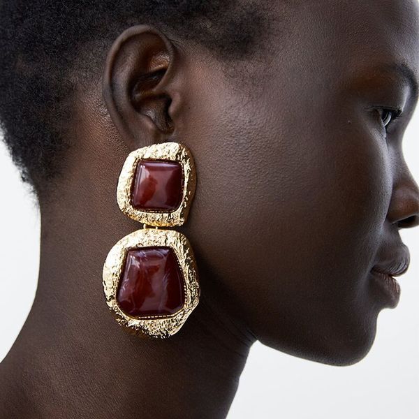 sexemara new 2019 fashion brand jewelry za bohemian drop dangle earrings for women geometric punk style earrings accessories, Golden
sexemara new 2019 fashion brand jewelry za bohemian drop dangle earrings for women geometric punk style earrings accessories, Golden