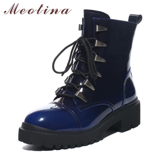 boots meotina women short shoes platform high heel ankle metal decoration lace up block heels lady autumn winter 40, Black
boots meotina women short shoes platform high heel ankle metal decoration lace up block heels lady autumn winter 40, Black