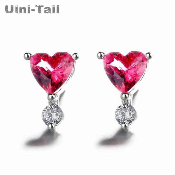 uini-tail new 925 sterling silver red heart micro inlay earrings fashion trendy flowing sweet jewelry, Golden;silver
uini-tail new 925 sterling silver red heart micro inlay earrings fashion trendy flowing sweet jewelry, Golden;silver