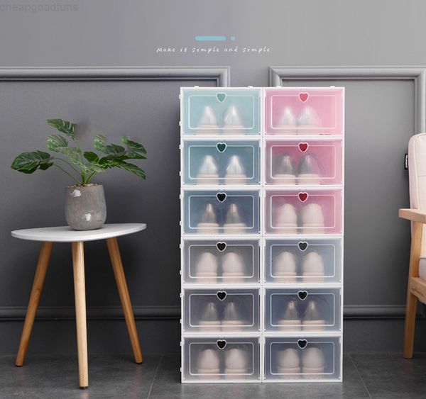 thicken flip storage stackable clear plastic box dustproof transparent shoe boxes solid color drawer case wholesale dbc
thicken flip storage stackable clear plastic box dustproof transparent shoe boxes solid color drawer case wholesale dbc