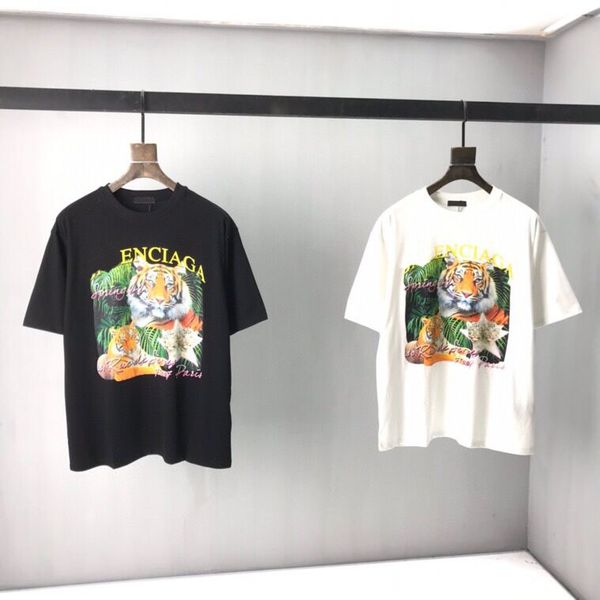 2022ss early spring new high-grade cotton printed t-shirt round neck stitching pullover short sleeves size: m~xxxl color: black and white b0, Black;brown
2022ss early spring new high-grade cotton printed t-shirt round neck stitching pullover short sleeves size: m~xxxl color: black and white b0, Black;brown