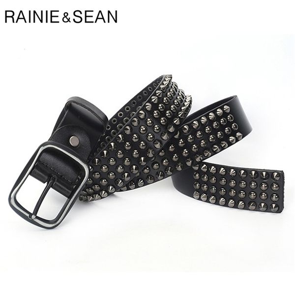 rainie sean designer brand belt men rivet real leather pin belt male black rock genuine leather cowhide luxury punk belt jeans y200520, Black;brown
rainie sean designer brand belt men rivet real leather pin belt male black rock genuine leather cowhide luxury punk belt jeans y200520, Black;brown