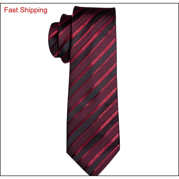 fast shipping ties mens 100% silk designers fashion black red stripes tie hanky cufflinks sets for mens formal qylexu bdefashion, Black;blue
fast shipping ties mens 100% silk designers fashion black red stripes tie hanky cufflinks sets for mens formal qylexu bdefashion, Black;blue