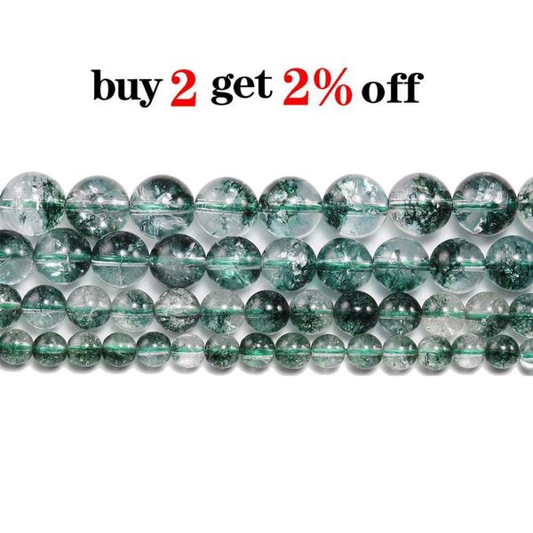 1strand lot 6 8 10 12 mm natural green crystal stone beads green ghost crack phantom loose beads for jewelry making diy h jllgie
1strand lot 6 8 10 12 mm natural green crystal stone beads green ghost crack phantom loose beads for jewelry making diy h jllgie