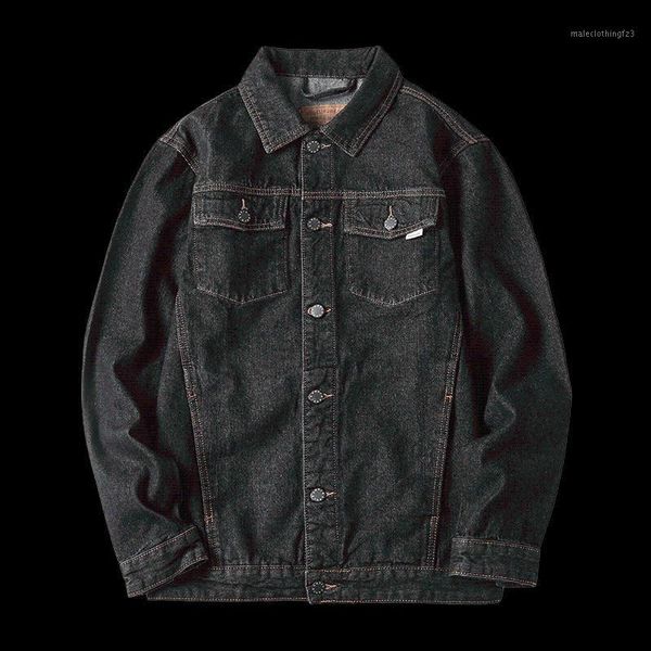 men's jackets port&lotus spring autumn mens denim jacket plus size trendy fashion bomber ripped male cowboy jeans big and tall 6xl 7xl1, Black;brown
men's jackets port&lotus spring autumn mens denim jacket plus size trendy fashion bomber ripped male cowboy jeans big and tall 6xl 7xl1, Black;brown