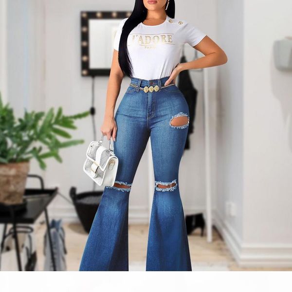 flare-leg jeans women new high waist jeans bell bottom ripped 2020 for women denim skinny mom wide leg pants, Blue
flare-leg jeans women new high waist jeans bell bottom ripped 2020 for women denim skinny mom wide leg pants, Blue