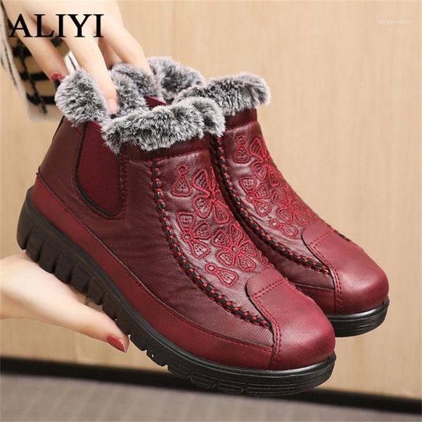 2020 winter women snow shoes plush flat warm ladies ankle boots waterproof slip on female artificial leather loafer1, Black
2020 winter women snow shoes plush flat warm ladies ankle boots waterproof slip on female artificial leather loafer1, Black