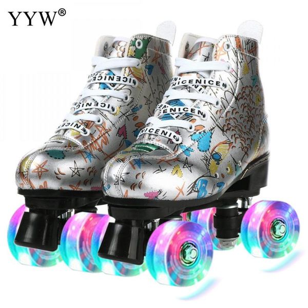 inline & roller skates microfiber double row 4 wheels pu skating shoes sliding kids gifts sneakers training
inline & roller skates microfiber double row 4 wheels pu skating shoes sliding kids gifts sneakers training