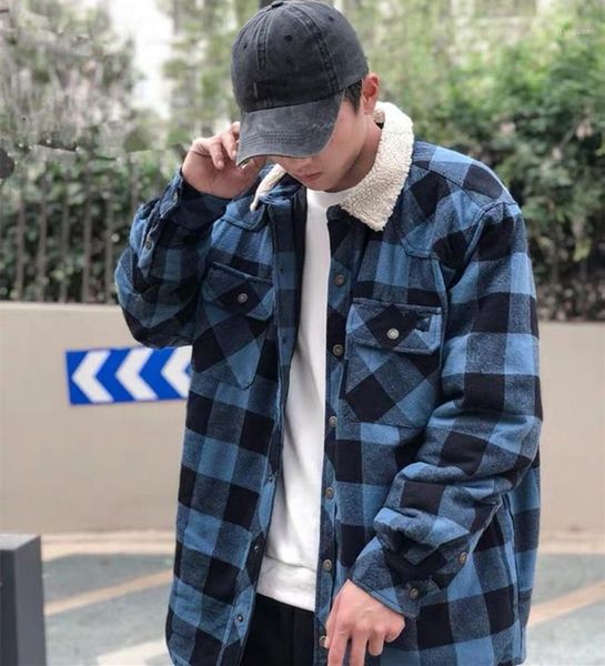 new 2020 spring men's hip hop streetwear fleece plaid cotton coat fashion large size autunm coat casual velvet shirt jackets1, Black
new 2020 spring men's hip hop streetwear fleece plaid cotton coat fashion large size autunm coat casual velvet shirt jackets1, Black