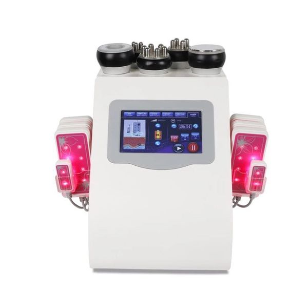 6 in 1 ultrasonic slimming machine cavitation liposuction vacuum 8 pads lipolaser radio frequency spa equipment home use
6 in 1 ultrasonic slimming machine cavitation liposuction vacuum 8 pads lipolaser radio frequency spa equipment home use