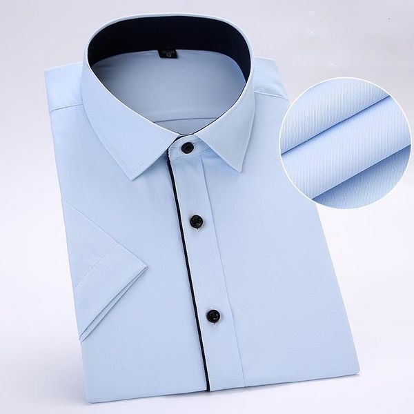 summer short sleeve male shirts twill pocketlessbusiness men social dress shirts slim fit soft comfortable drop shipping, White;black
summer short sleeve male shirts twill pocketlessbusiness men social dress shirts slim fit soft comfortable drop shipping, White;black