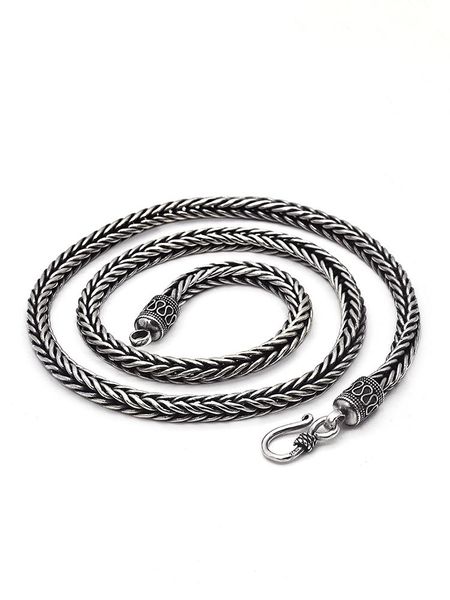 chains solid 925 sterling silver necklace mens heavy weave chain retro handmade jewelry for men
chains solid 925 sterling silver necklace mens heavy weave chain retro handmade jewelry for men