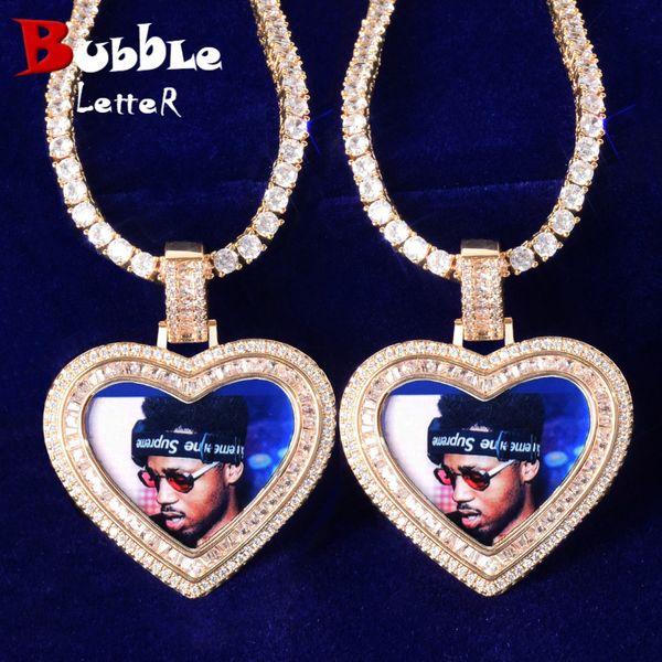 heart love memory picture baguette necklace & pendant solid back micro pave charm men's hip hop jewelry q1114, Silver
heart love memory picture baguette necklace & pendant solid back micro pave charm men's hip hop jewelry q1114, Silver
