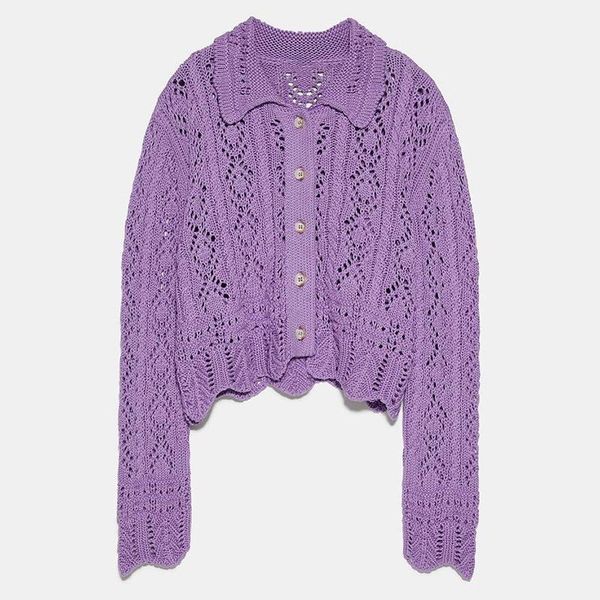 cawa women knitted cardigans turn-down collar solid long sleeve knitted coat fashion hollow out oversize purple sweater1, White
cawa women knitted cardigans turn-down collar solid long sleeve knitted coat fashion hollow out oversize purple sweater1, White