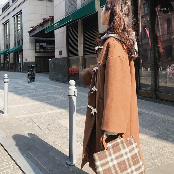 casual fashion long woolen winter coats loose long wool coat and jacket patchwork horn buckle ladies coats1, Black
casual fashion long woolen winter coats loose long wool coat and jacket patchwork horn buckle ladies coats1, Black