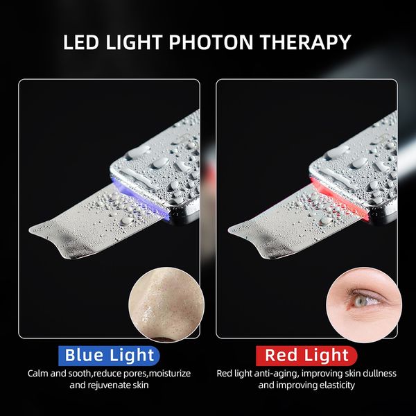 6-in-1 facial skin scrubber red&blue led pn therapy ems ultrasonic pore deep cleaner peeling blackhead exfoliation shove
6-in-1 facial skin scrubber red&blue led pn therapy ems ultrasonic pore deep cleaner peeling blackhead exfoliation shove