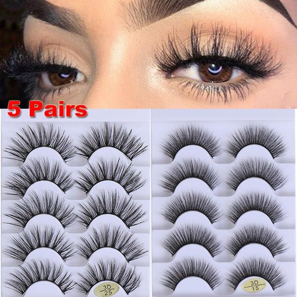 5 pairs 3d faux mink hair false eyelashes natural long wispies fluffies drama eyelashes handmade cruelty-extension lashes
5 pairs 3d faux mink hair false eyelashes natural long wispies fluffies drama eyelashes handmade cruelty-extension lashes