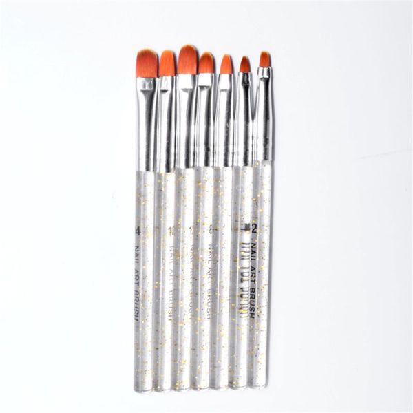 nail brushes 7pcs acrylic art pen tips uv builder nails gel painting brush manicure set, Yellow
nail brushes 7pcs acrylic art pen tips uv builder nails gel painting brush manicure set, Yellow