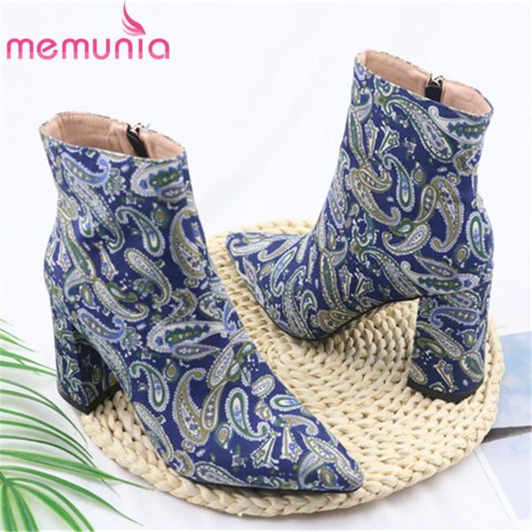 boots memunia 2021 fashion ankle for women print ethnic style high heels dress shoes zipper pointed toe short woman, Black
boots memunia 2021 fashion ankle for women print ethnic style high heels dress shoes zipper pointed toe short woman, Black