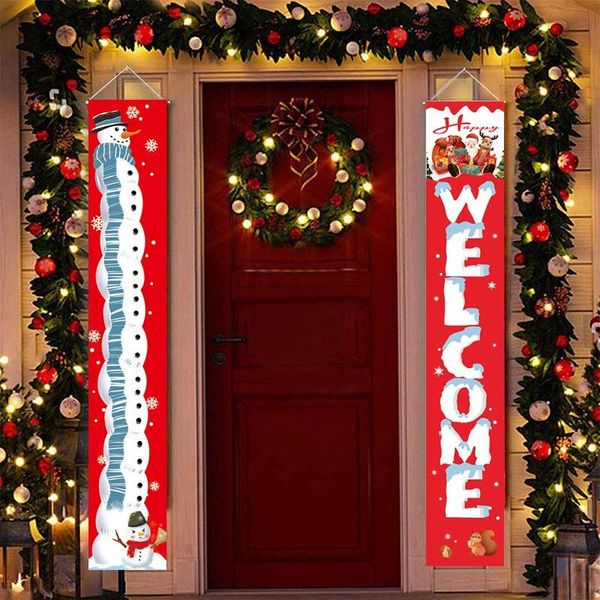 christmas door curtain couplet outdoor decoration door couplet holiday party hanging flag new year couplet flag
christmas door curtain couplet outdoor decoration door couplet holiday party hanging flag new year couplet flag