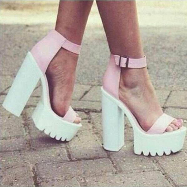 sandals thick platform square high heels gladiator lady peep toe buckle strap casual shoes women cover chunky party, Black
sandals thick platform square high heels gladiator lady peep toe buckle strap casual shoes women cover chunky party, Black