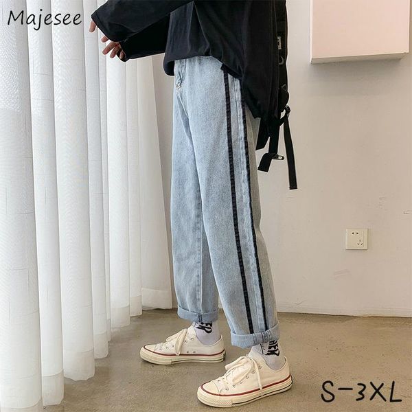 jeans men denim striped plus size 3xl button ankle-length straight new male trousers japanese style designed chic streetwear, Blue
jeans men denim striped plus size 3xl button ankle-length straight new male trousers japanese style designed chic streetwear, Blue