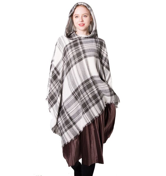 fashion scarf european and american spring autumn and winter new colorful plaid ribbon cap cape and shawl hooded pullover air conditioning t, Blue;gray
fashion scarf european and american spring autumn and winter new colorful plaid ribbon cap cape and shawl hooded pullover air conditioning t, Blue;gray