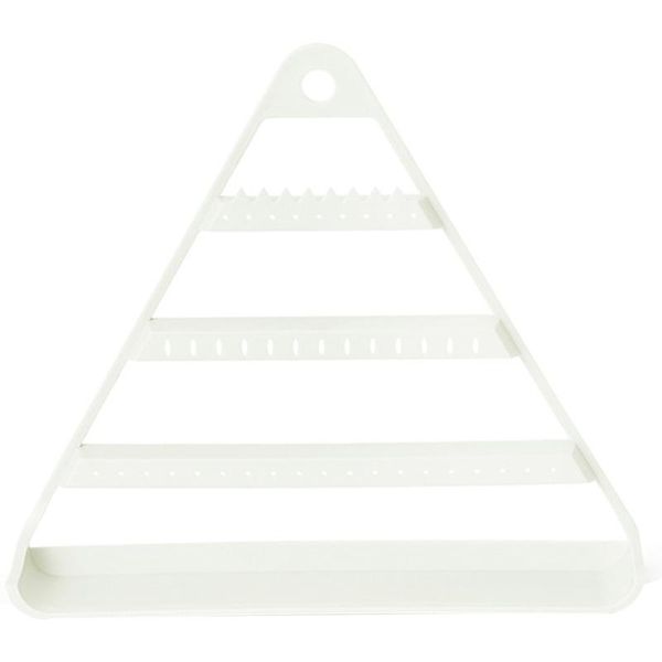 hanging space saving gift display stand plastic triangle shape home jewelry organizer necklace rack solid earring holder orderly, Pink;blue
hanging space saving gift display stand plastic triangle shape home jewelry organizer necklace rack solid earring holder orderly, Pink;blue
