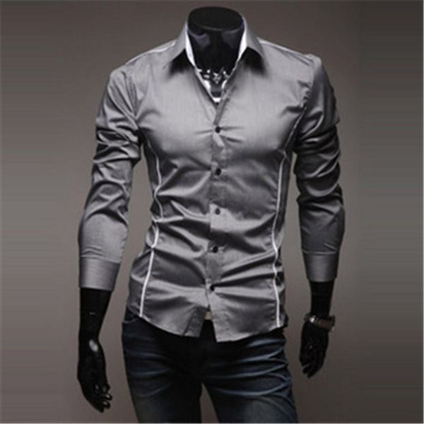 mens men's shirt casual slim fit stylish long-sleeved shirts 3 colors size --xxxl, White;black
mens men's shirt casual slim fit stylish long-sleeved shirts 3 colors size --xxxl, White;black