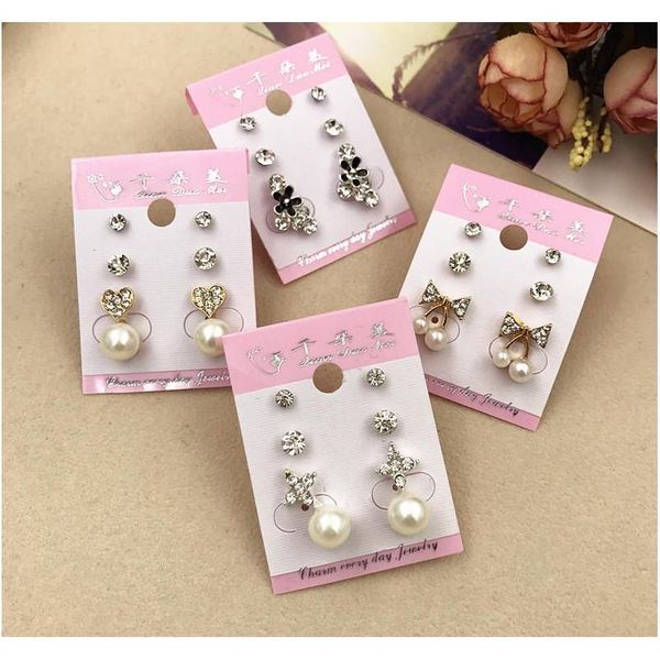 wholesale stud crown princess cross wedding earrings fashion 3 pair/lot silver gold rhinestone pearl opal zirc wmthxa lihuibusiness, Golden;silver
wholesale stud crown princess cross wedding earrings fashion 3 pair/lot silver gold rhinestone pearl opal zirc wmthxa lihuibusiness, Golden;silver