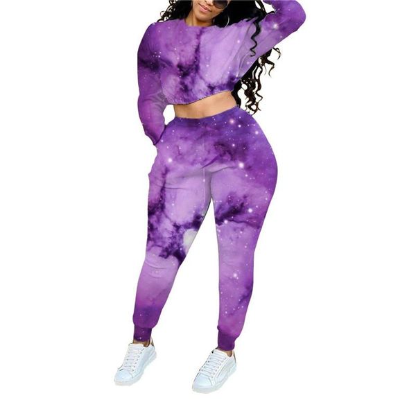 2021 autumn women's sportswear 2pcs women tie dyepullover long sleeve crop long pants trousers loose casual clothes sets, Gray
2021 autumn women's sportswear 2pcs women tie dyepullover long sleeve crop long pants trousers loose casual clothes sets, Gray