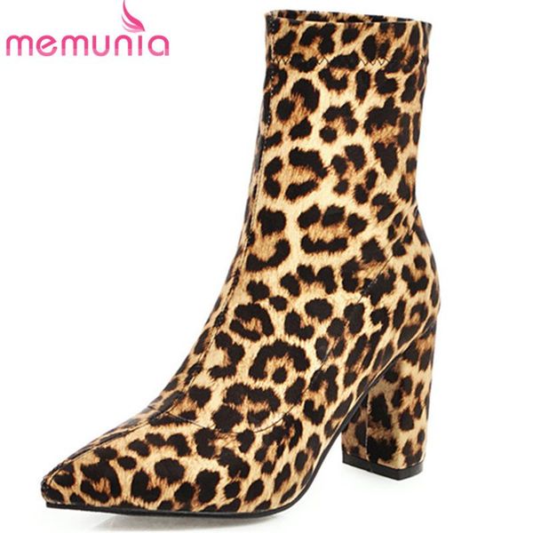 memunia 2020 wholesale big size 48 women ankle boots pointed toe leopard stretch boots high heels party wedding shoes woman, Black
memunia 2020 wholesale big size 48 women ankle boots pointed toe leopard stretch boots high heels party wedding shoes woman, Black
