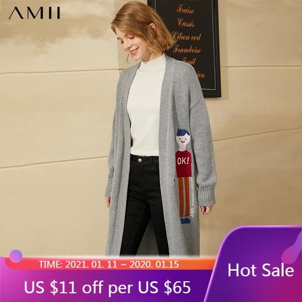 amii minimalism autumn winter cardigans for women causal embroidery single breasted fashion female cardigan 12040959, White
amii minimalism autumn winter cardigans for women causal embroidery single breasted fashion female cardigan 12040959, White