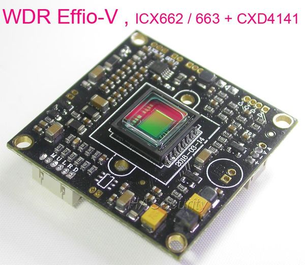 cameras wdr effio-v chipset 1/3" sony super had ii ccd icx662 / icx663 + cxd4141 cctv camera pcb board module ( optional parts )
cameras wdr effio-v chipset 1/3" sony super had ii ccd icx662 / icx663 + cxd4141 cctv camera pcb board module ( optional parts )