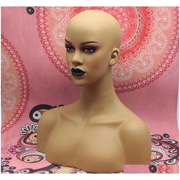 new arrival black lipstick light skin female fiberglass mannequin head bust for wigs hat sqcnsb bdehair, White
new arrival black lipstick light skin female fiberglass mannequin head bust for wigs hat sqcnsb bdehair, White