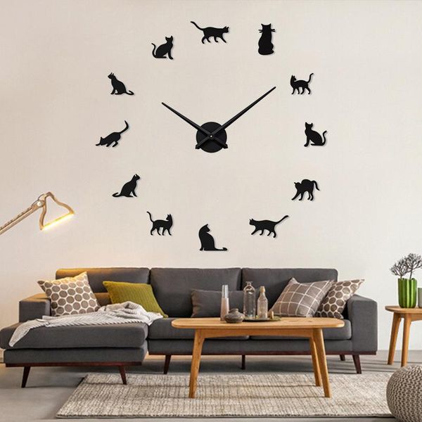 animals diy large wall clock home decor modern design mirror effect giant frameless diy clock wall watch j99store
animals diy large wall clock home decor modern design mirror effect giant frameless diy clock wall watch j99store