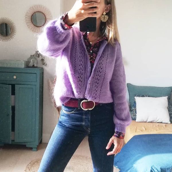 egide mohair jumper white female long sleeve low-v chic shirt elegant autumn cardigan sweater vintage oversize, White;black
egide mohair jumper white female long sleeve low-v chic shirt elegant autumn cardigan sweater vintage oversize, White;black