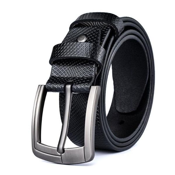 new pure cowhide men's belt alloy casual pin buckle belt genuine leather fashion men's jeans pants 95-125cm, Black;brown
new pure cowhide men's belt alloy casual pin buckle belt genuine leather fashion men's jeans pants 95-125cm, Black;brown