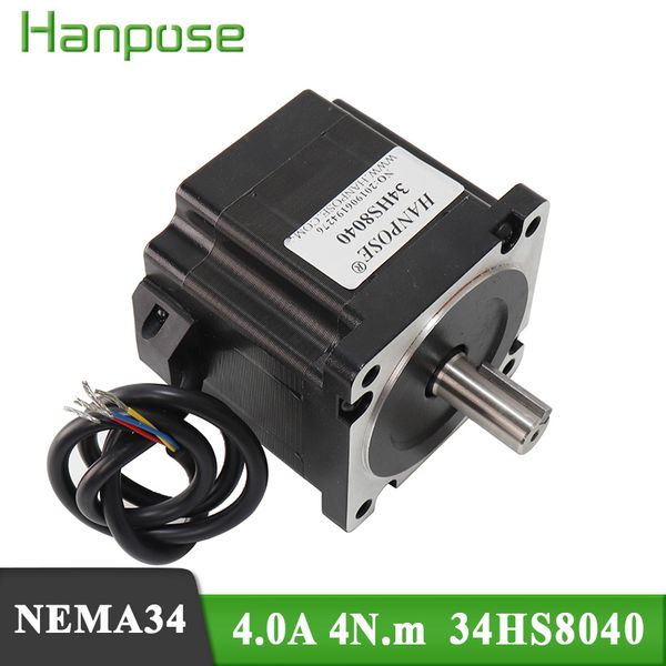 nema34 stepper motor 86x80mm 4.0n.m 4a 86 series motor 34hs8040 for 3d printer monitor equipment
nema34 stepper motor 86x80mm 4.0n.m 4a 86 series motor 34hs8040 for 3d printer monitor equipment
