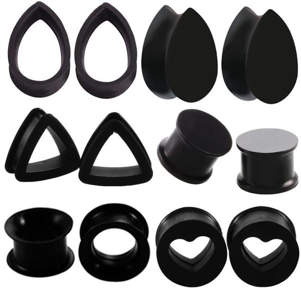 12/22/24pcs soft sile tunnel lot 3-25mm ear flesh tunnel plugs triangle sile tunnel pack ear stretcher kit gauge plug q bbydrm, Silver
12/22/24pcs soft sile tunnel lot 3-25mm ear flesh tunnel plugs triangle sile tunnel pack ear stretcher kit gauge plug q bbydrm, Silver