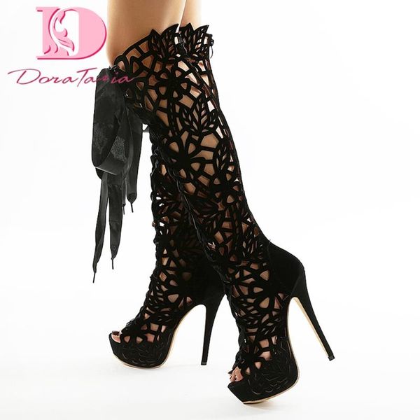 sandals doratasia fashion female thin high heels flock round toe with platform women 2021 party woman shoes, Black
sandals doratasia fashion female thin high heels flock round toe with platform women 2021 party woman shoes, Black