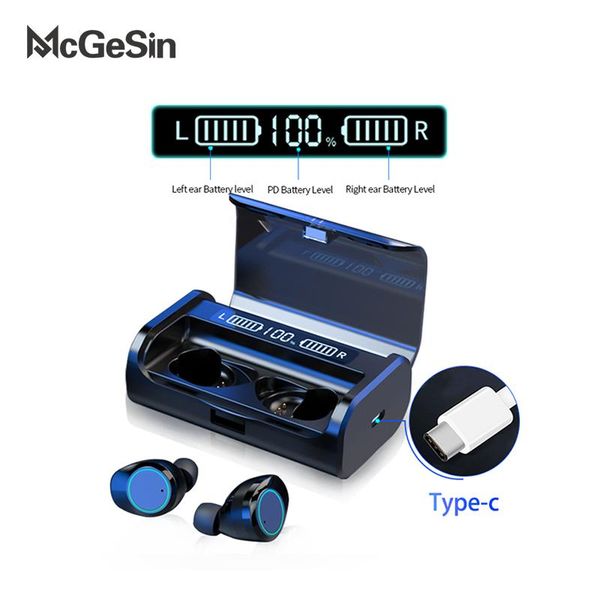 new tws earphone wireless headphones bluetooth 5.0 led power display headset noise cancelling hifi music earbud 4000mah with mic
new tws earphone wireless headphones bluetooth 5.0 led power display headset noise cancelling hifi music earbud 4000mah with mic