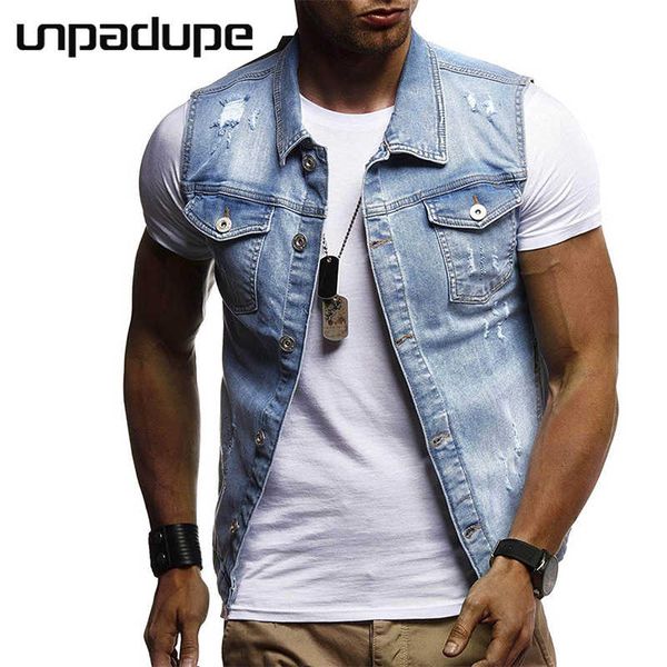 new brand clothing men jacket washed holes bomber jacket tactical casual slim cowboy male polyester sleeveless men, Black;brown
new brand clothing men jacket washed holes bomber jacket tactical casual slim cowboy male polyester sleeveless men, Black;brown