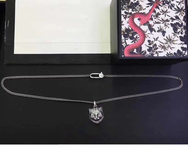 60cm silver necklaces new products 925 sterling silver necklace tiger head hip hop necklace personality long necklace fashion jewelry
60cm silver necklaces new products 925 sterling silver necklace tiger head hip hop necklace personality long necklace fashion jewelry