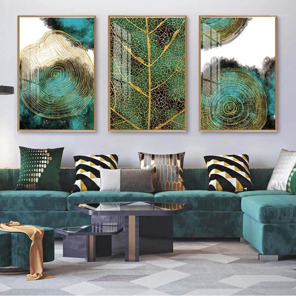paintings abstract leaf tree rings wall art poster green golden plant texture canvas print painting modern aisle living room home decor1
paintings abstract leaf tree rings wall art poster green golden plant texture canvas print painting modern aisle living room home decor1