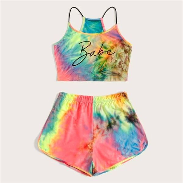 2021 letter print vest sports women two piece suit tracksuit shorts set girl shorts suit female 2 piece set, Gray
2021 letter print vest sports women two piece suit tracksuit shorts set girl shorts suit female 2 piece set, Gray